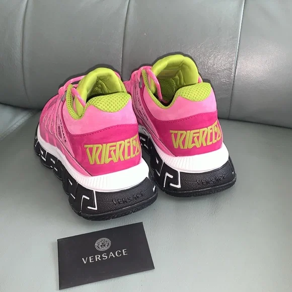 Versace NWT  Trigreca Low Top Sneaker (Women) - Picture 3 of 10